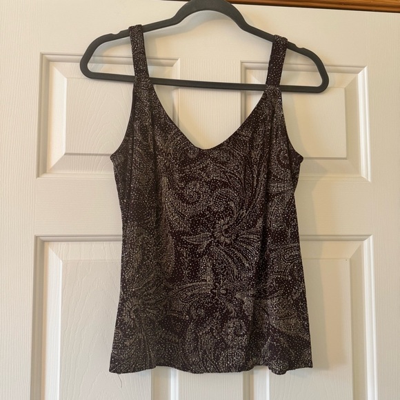 Alex Evenings 3 Piece Set Long Chiffon Skirt with Tank and  Jacket - Picture 11 of 15